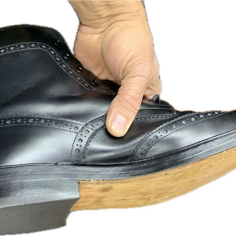 Tricker's Stow Country Boot in Black Calf