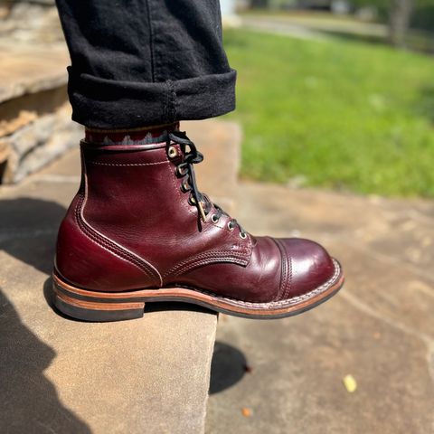Nicks Americana in Horween Color 8 Chromexcel