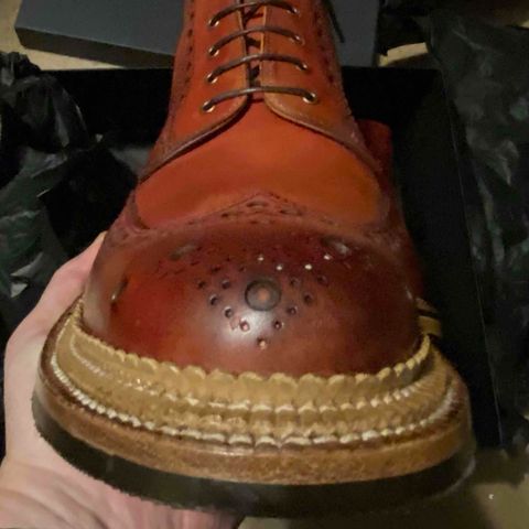 Grenson Fred in Handpainted Tan
