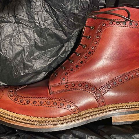 Grenson Fred in Handpainted Tan