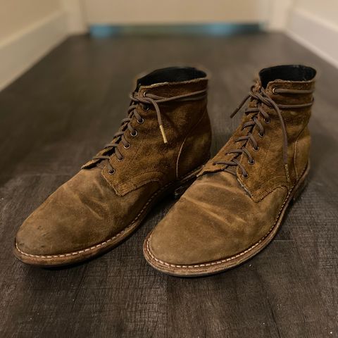 Thursday President in Mocha WeatherSafe Suede