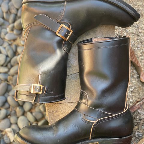 Zerrows Type One in Horween Black Latigo