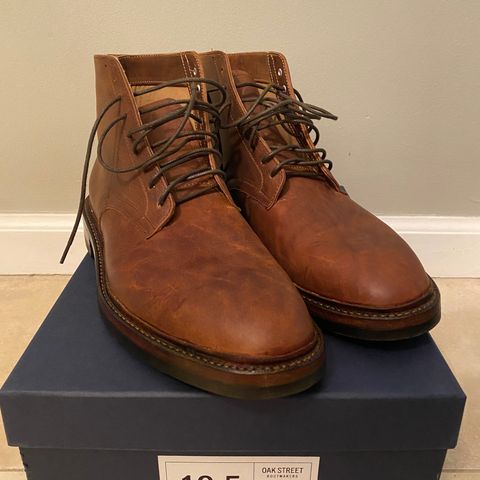 View photo of Oak Street Bootmakers Lakeshore Jump Boot in Seidel Trail Crazy Horse