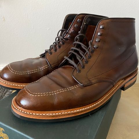 View photo of Alden Indy Boot in Horween Brown Chromexcel