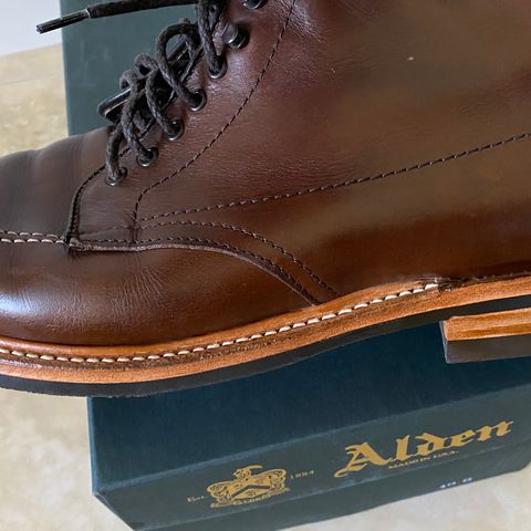 View photo of Alden Indy Boot in Horween Brown Chromexcel