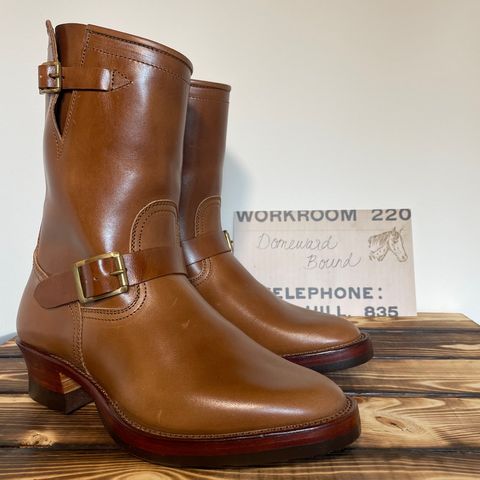 Briselblack The Keeper 'Type 2' Engineer Boot in Maryam Toscanello Horsebutt