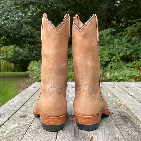 Briselblack The Bullet in Maryam Natural Waxed Reverse Horsebutt