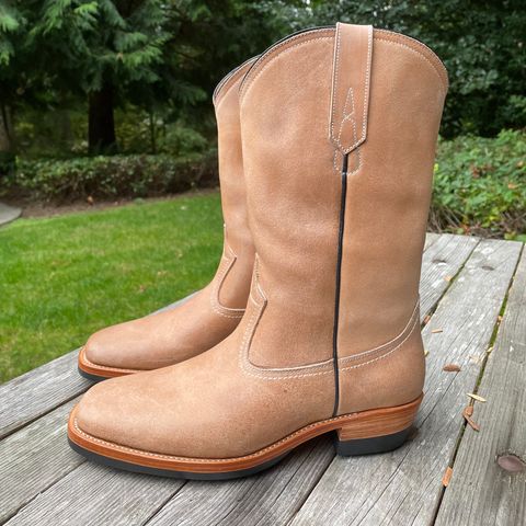 Briselblack The Bullet in Maryam Natural Waxed Reverse Horsebutt