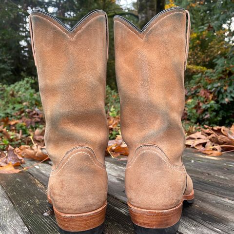 Briselblack The Bullet in Maryam Natural Waxed Reverse Horsebutt
