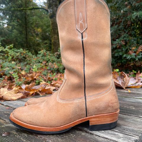 Briselblack The Bullet in Maryam Natural Waxed Reverse Horsebutt