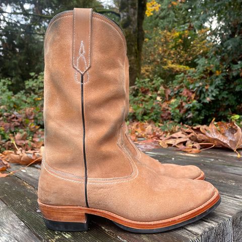 Briselblack The Bullet in Maryam Natural Waxed Reverse Horsebutt