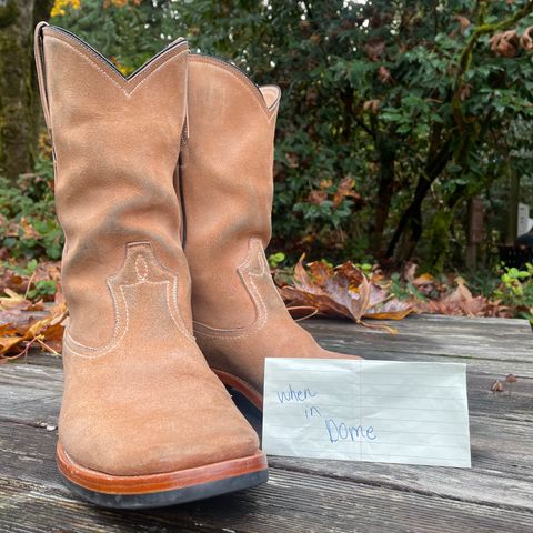 Briselblack The Bullet in Maryam Natural Waxed Reverse Horsebutt