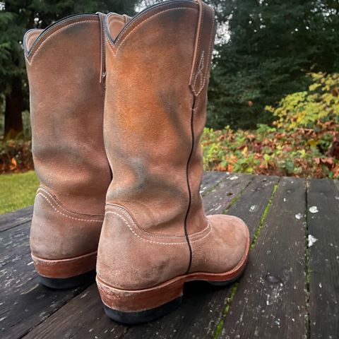 Briselblack The Bullet in Maryam Natural Waxed Reverse Horsebutt