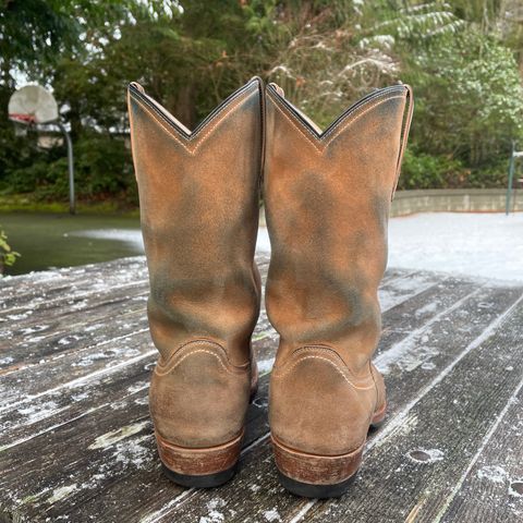 Briselblack The Bullet in Maryam Natural Waxed Reverse Horsebutt