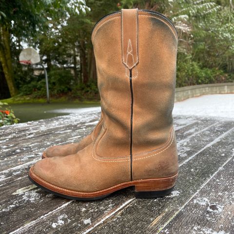 Briselblack The Bullet in Maryam Natural Waxed Reverse Horsebutt