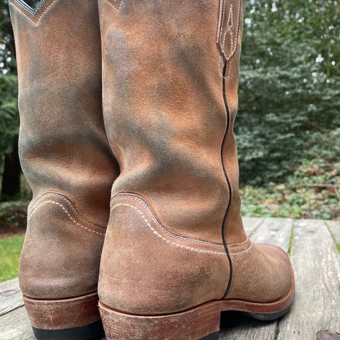 Briselblack The Bullet in Maryam Natural Waxed Reverse Horsebutt
