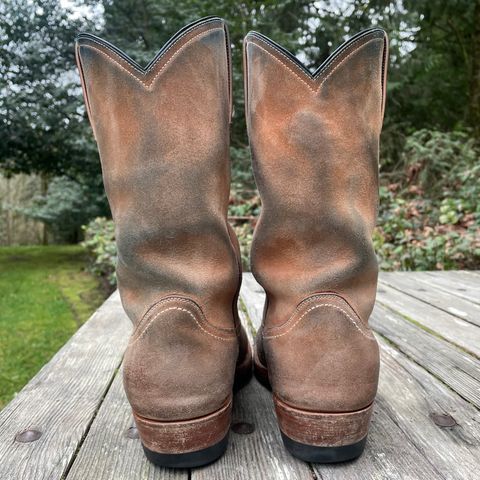 Briselblack The Bullet in Maryam Natural Waxed Reverse Horsebutt