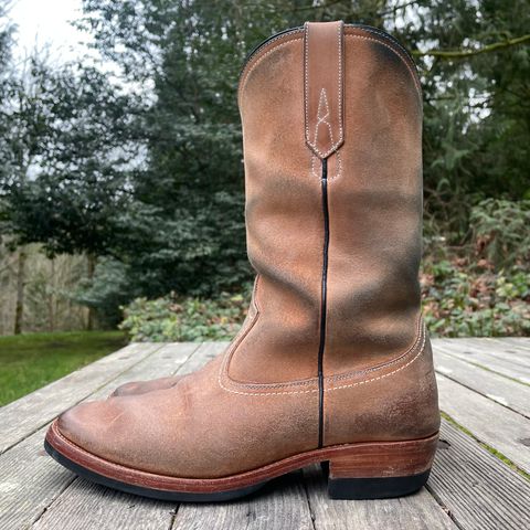 Briselblack The Bullet in Maryam Natural Waxed Reverse Horsebutt