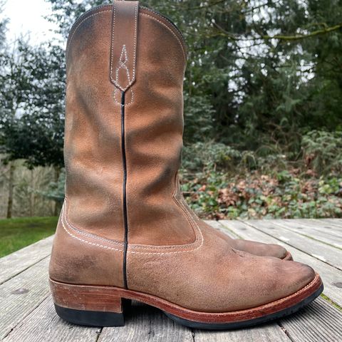 Briselblack The Bullet in Maryam Natural Waxed Reverse Horsebutt