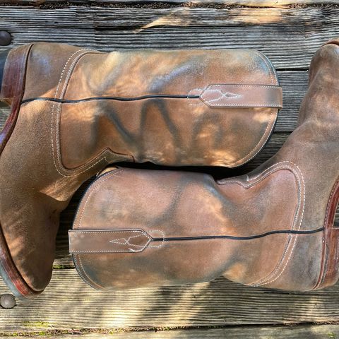 Briselblack The Bullet in Maryam Natural Waxed Reverse Horsebutt