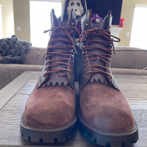 JK Boots Superduty in Seidel Brown Oil Tan Roughout