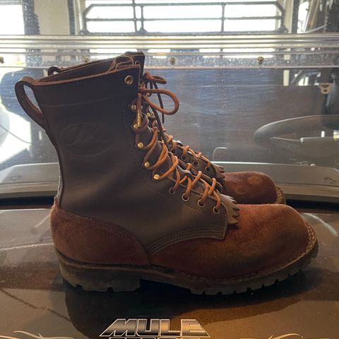JK Boots Superduty in Seidel Brown Oil Tan Roughout