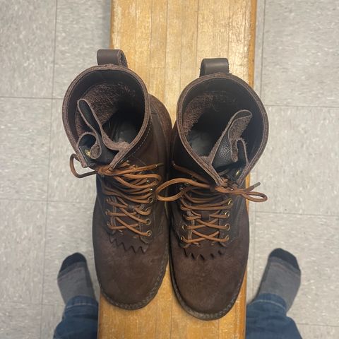 View photo of JK Boots Superduty in Seidel Brown Oil Tan Roughout