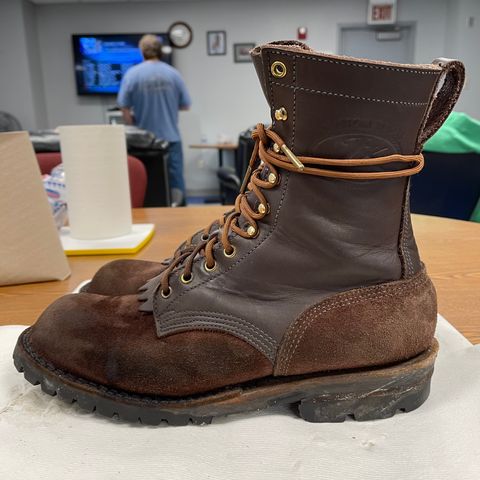 View photo of JK Boots Superduty in Seidel Brown Oil Tan Roughout