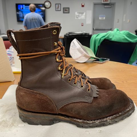 View photo of JK Boots Superduty in Seidel Brown Oil Tan Roughout