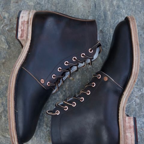Endurance Leather Co. Unlisted Model in Horween Overdyed Chromexcel Horsehide