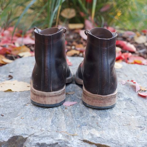 Endurance Leather Co. Unlisted Model in Horween Overdyed Chromexcel Horsehide