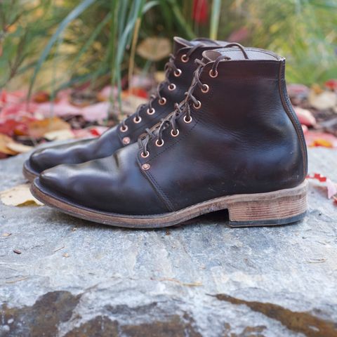 Endurance Leather Co. Unlisted Model in Horween Overdyed Chromexcel Horsehide
