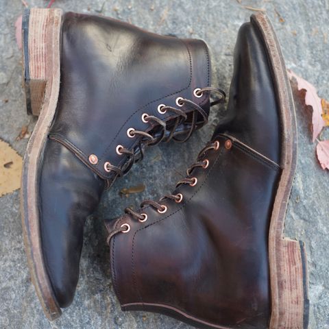 Endurance Leather Co. Unlisted Model in Horween Overdyed Chromexcel Horsehide