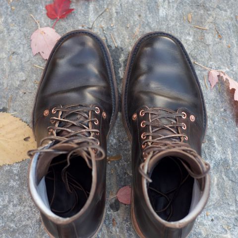 Endurance Leather Co. Unlisted Model in Horween Overdyed Chromexcel Horsehide