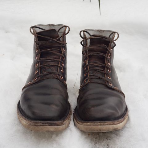 Endurance Leather Co. Unlisted Model in Horween Overdyed Chromexcel Horsehide