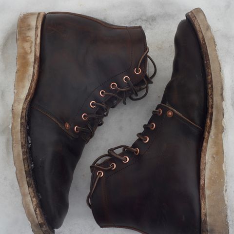 Endurance Leather Co. Unlisted Model in Horween Overdyed Chromexcel Horsehide