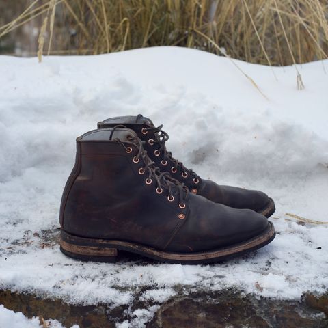 View photo of Endurance Leather Co. Unlisted Model in Horween Overdyed Chromexcel Horsehide