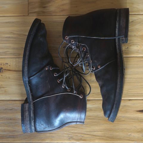 View photo of Endurance Leather Co. Unlisted Model in Horween Overdyed Chromexcel Horsehide