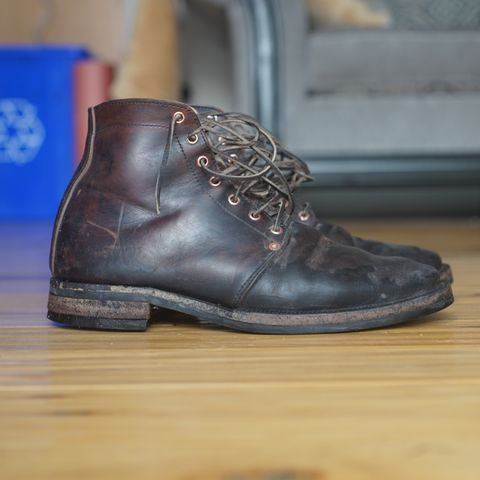 View photo of Endurance Leather Co. Unlisted Model in Horween Overdyed Chromexcel Horsehide