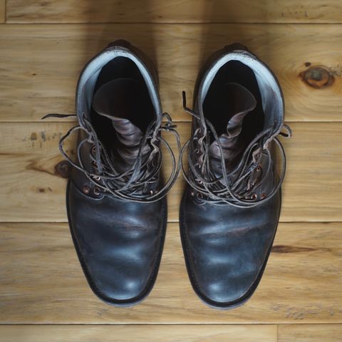 View photo of Endurance Leather Co. Unlisted Model in Horween Overdyed Chromexcel Horsehide