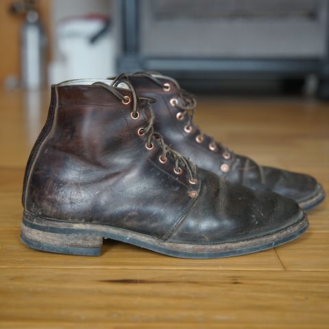 View photo of Endurance Leather Co. Unlisted Model in Horween Overdyed Chromexcel Horsehide