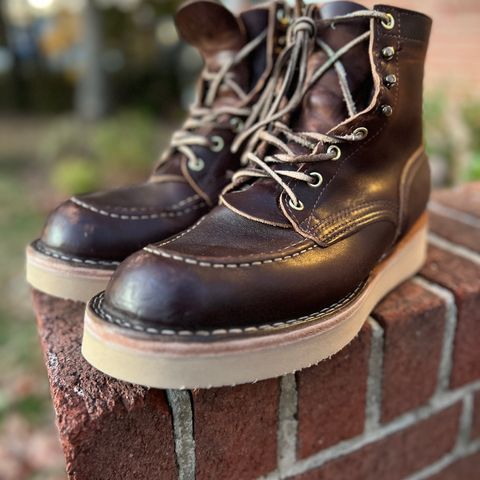 Nicks Moc Toe in Horween Brown Chromexcel