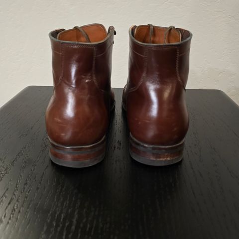 View photo of Viberg Service Boot BCT in Maryam Marrone Sego Horse Butt