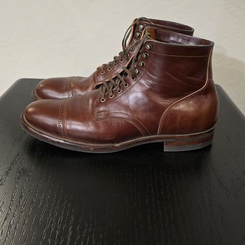 View photo of Viberg Service Boot BCT in Maryam Marrone Sego Horse Butt