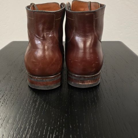 View photo of Viberg Service Boot BCT in Maryam Marrone Sego Horse Butt