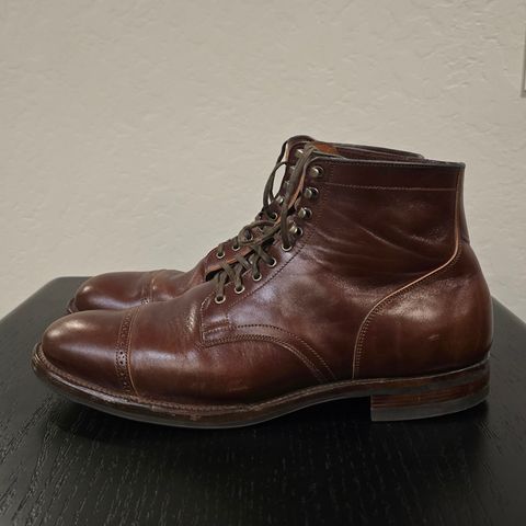 View photo of Viberg Service Boot BCT in Maryam Marrone Sego Horse Butt