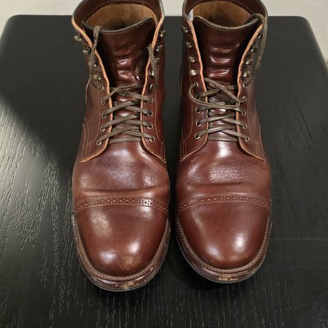 View photo of Viberg Service Boot BCT in Maryam Marrone Sego Horse Butt