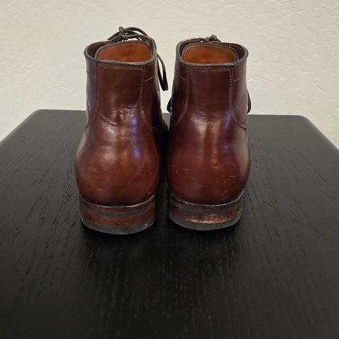 View photo of Viberg Service Boot BCT in Maryam Marrone Sego Horse Butt