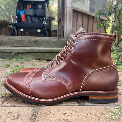 Wesco Hendrik in Horween Color 4 Shell Cordovan