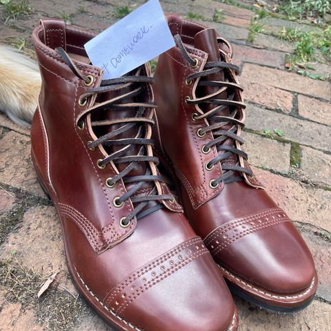 Wesco Hendrik in Horween Color 4 Shell Cordovan